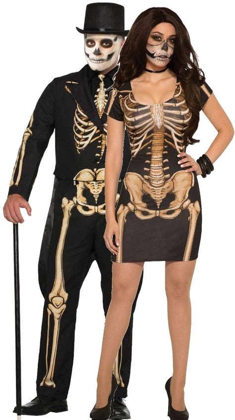 skeleton couple costume